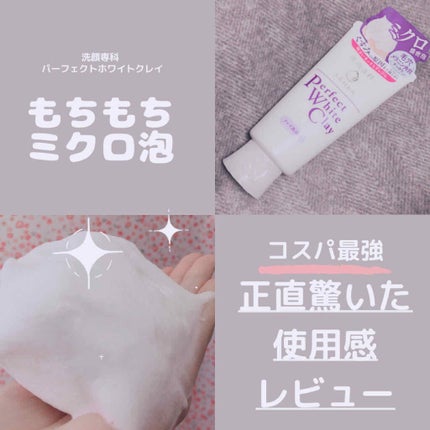 パーフェクトホワイトクレイ/SENKA(専科)/洗顔フォームを使ったクチコミ(1枚目)