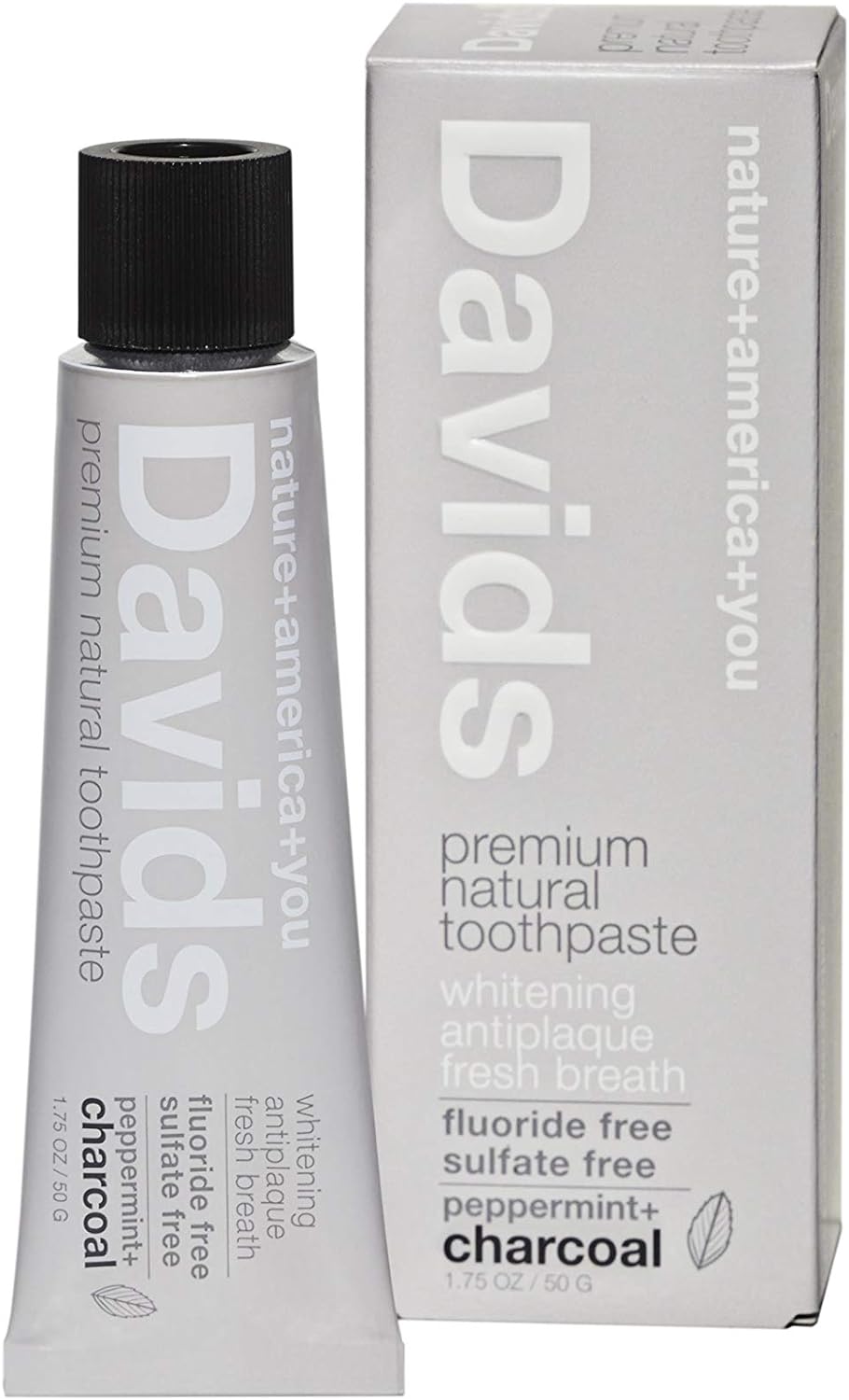 ホワイトニングトゥースペースト　チャコール / Davids