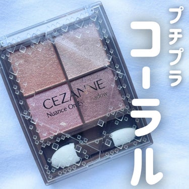 ニュアンスオンアイシャドウ/CEZANNE/アイシャドウパレットを使ったクチコミ（1枚目）