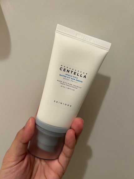 ヒアルーシカ ウォーターフィット サンセラム/SKIN1004/日焼け止めローションを使ったクチコミ(1枚目)