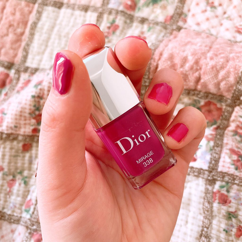 ディオール ヴェルニ 338 ミラージュ（生産終了）/Dior/マニキュアを使ったクチコミ（2枚目）