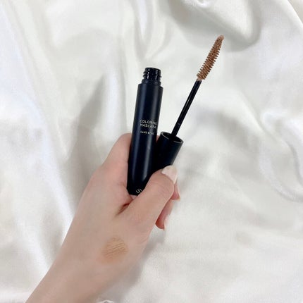 カラーリングマスカラ/uneven/マスカラを使ったクチコミ(3枚目)