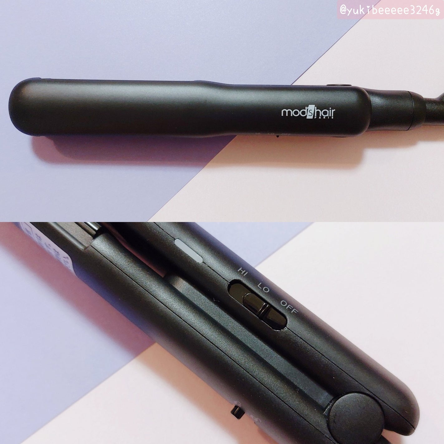 スタイリッシュ コンパクトストレートアイロン(MHS-2430)/mod's hair/ストレートアイロンを使ったクチコミ(4枚目)