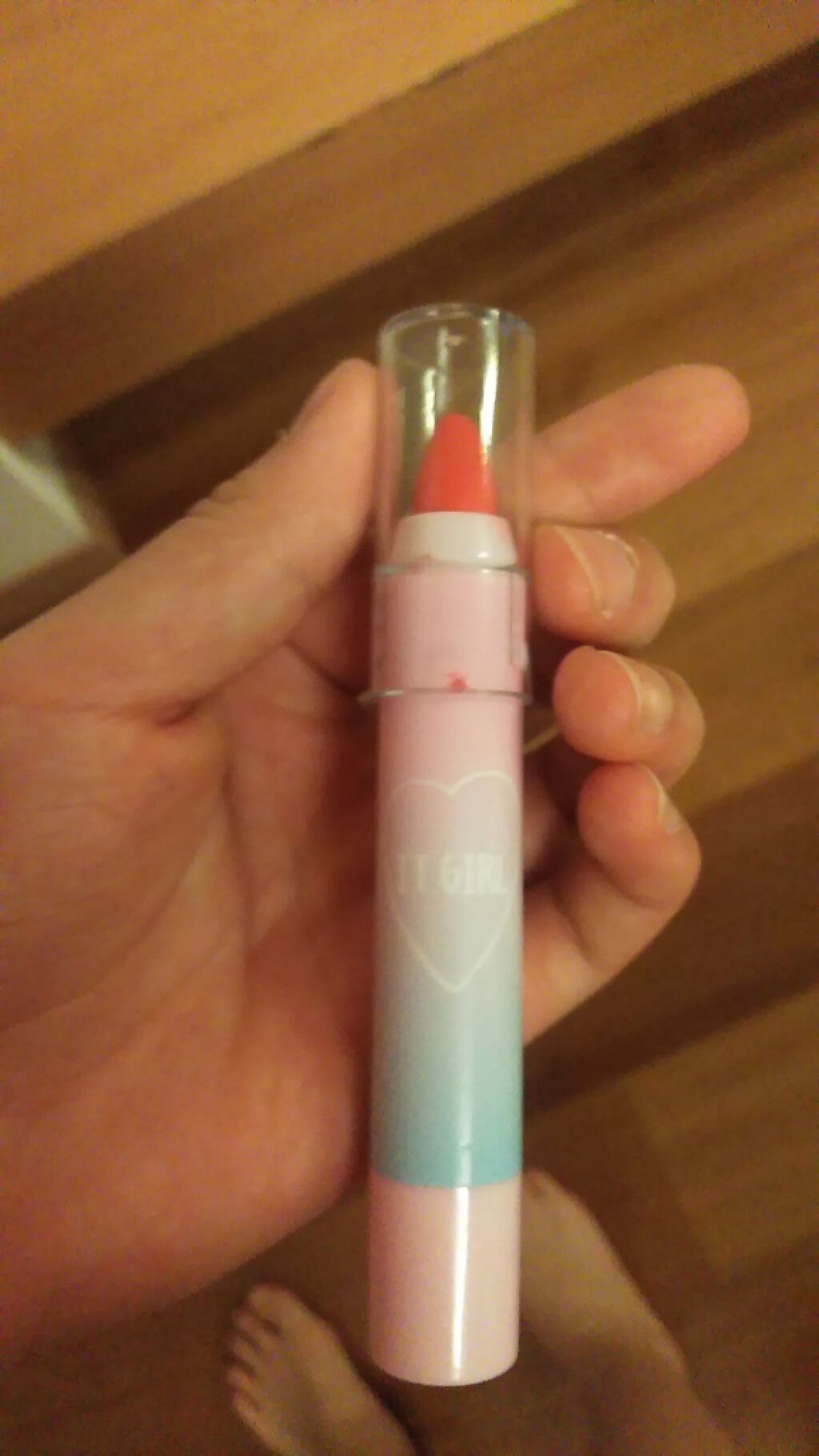 ダイソー×IT GIRL マットクレヨンリップ/DAISO/口紅を使ったクチコミ(1枚目)