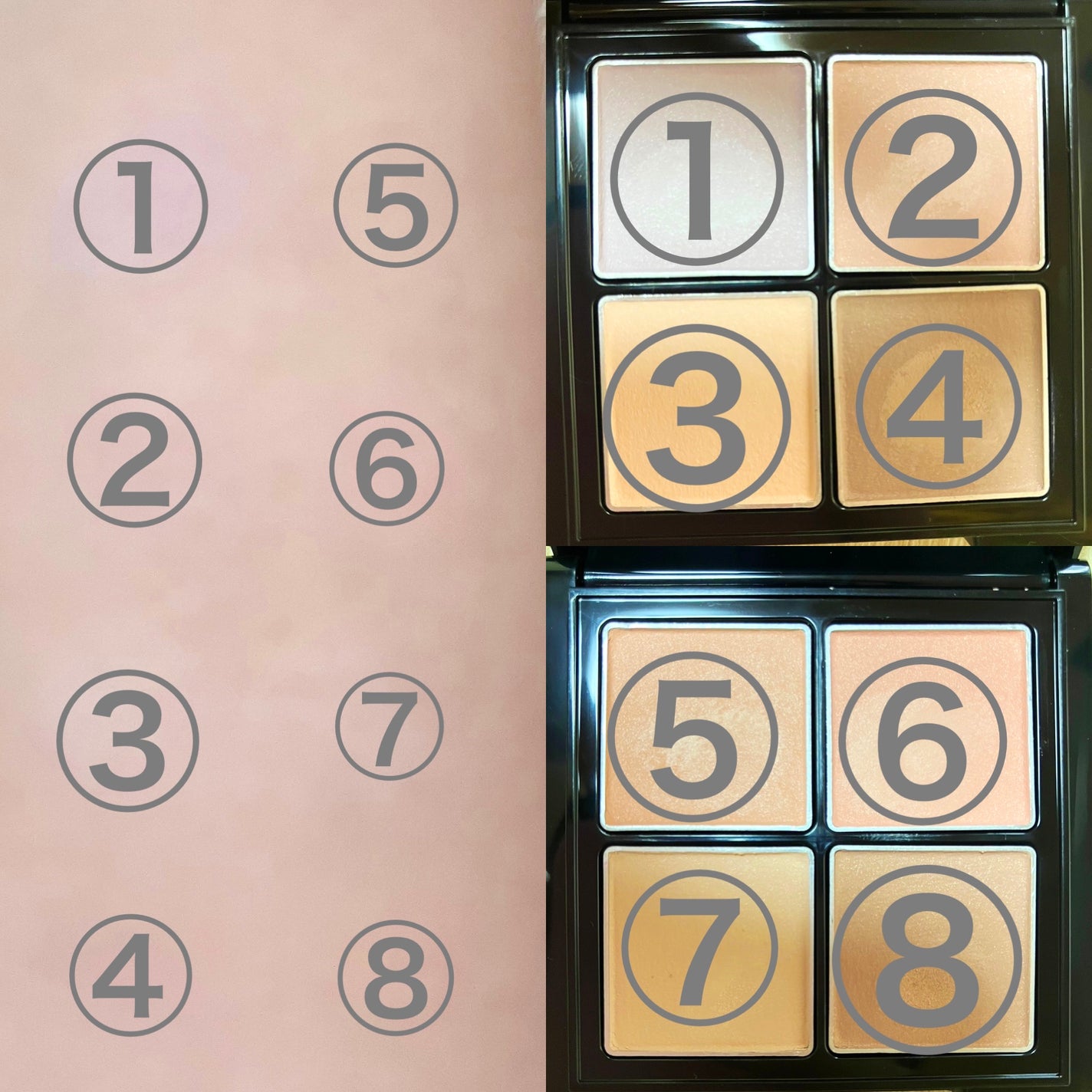 ミルキーニュアンスパレット/KATE/マルチパレットを使ったクチコミ(2枚目)