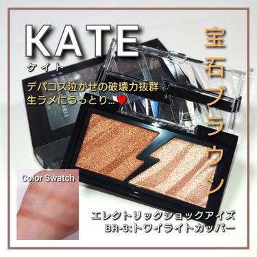 エレクトリックショックアイズ /KATE/アイシャドウパレットを使ったクチコミ（1枚目）