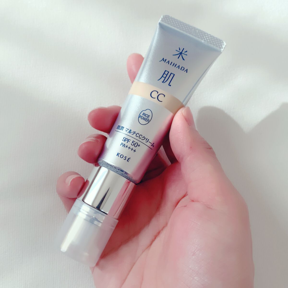 肌潤 マルチCCクリーム/米肌/CCクリームを使ったクチコミ(2枚目)