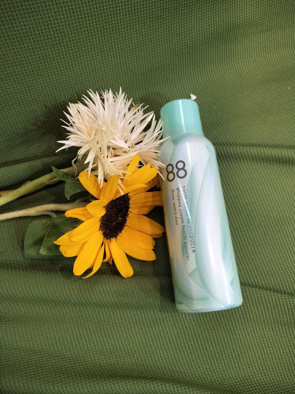 ホイップクリームリペアブースター GREEN MintKiwi/88 by MEDULLA/洗い流すヘアトリートメントを使ったクチコミ（1枚目）