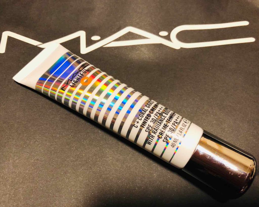 ライトフル C+ ティンティッド クリーム SPF 30/M・A・C/化粧下地を使ったクチコミ（1枚目）