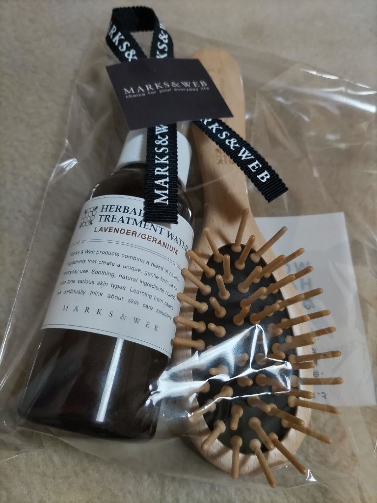 ハーバルトリートメントウォーター 170mL/MARKS&WEB/アウトバストリートメントを使ったクチコミ（1枚目）