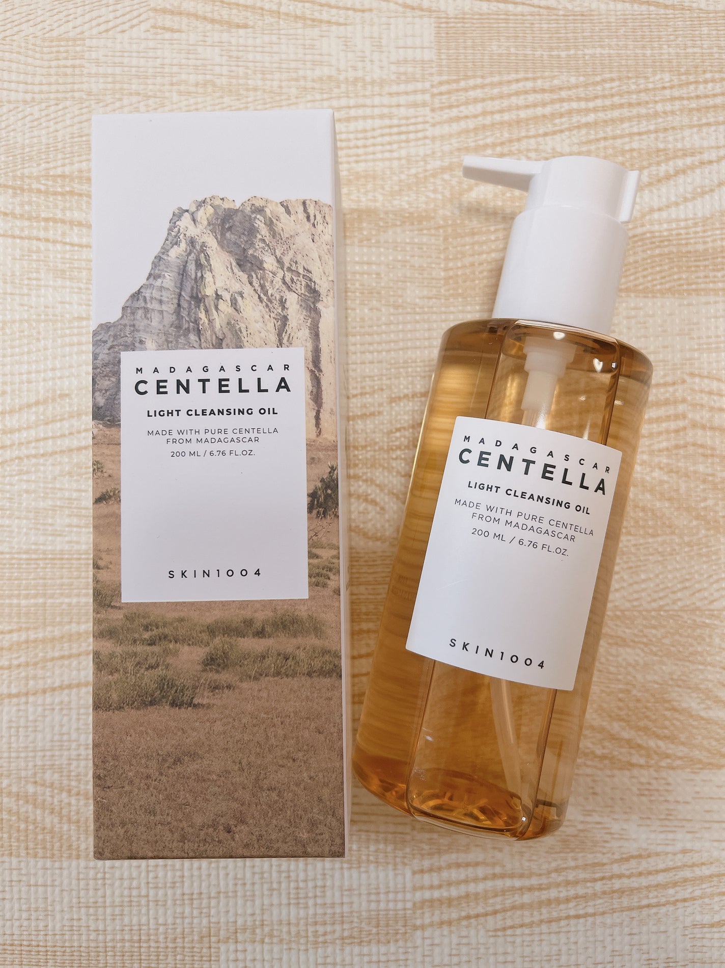 センテラ ライトクレンジングオイル/SKIN1004/オイルクレンジングを使ったクチコミ(1枚目)