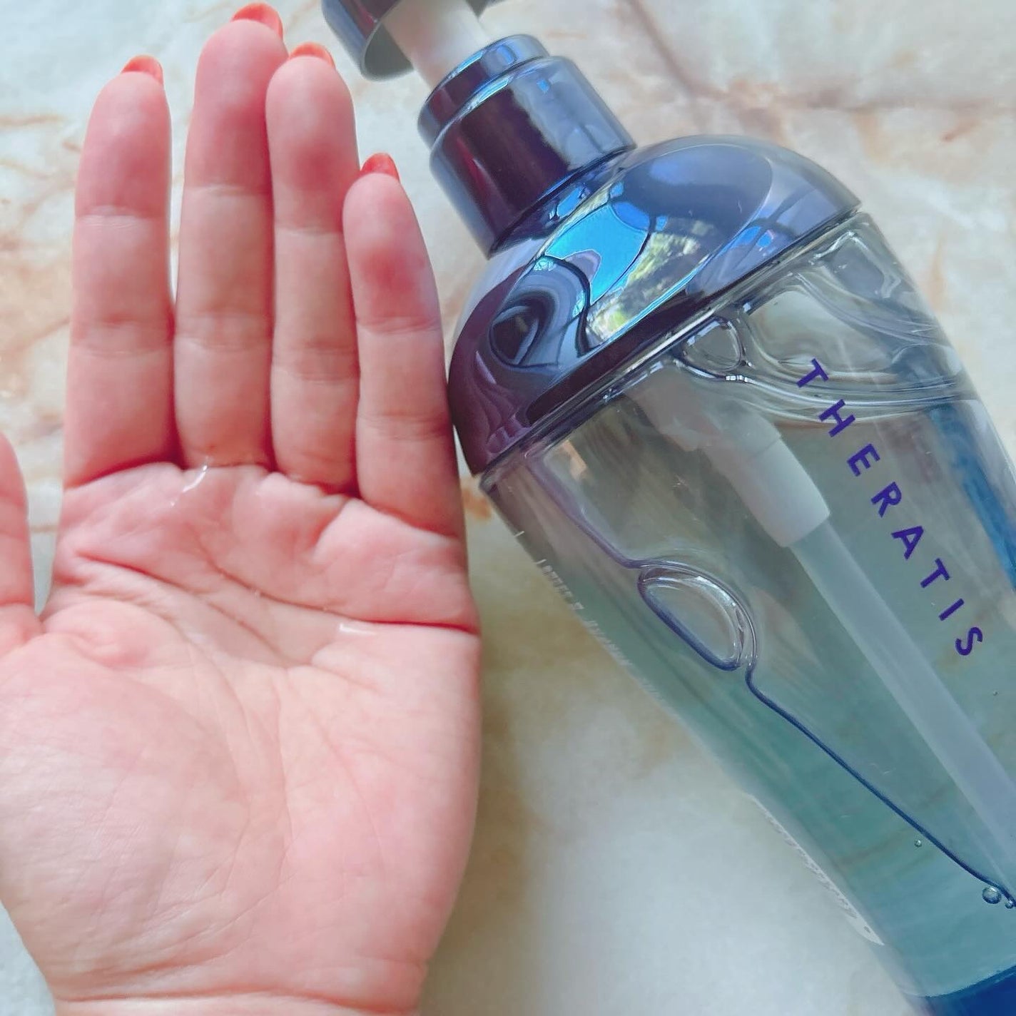 セラティス ムーンライトスリーク シャンプー / ヘアトリートメント/THERATIS/市販シャンプーを使ったクチコミ(2枚目)