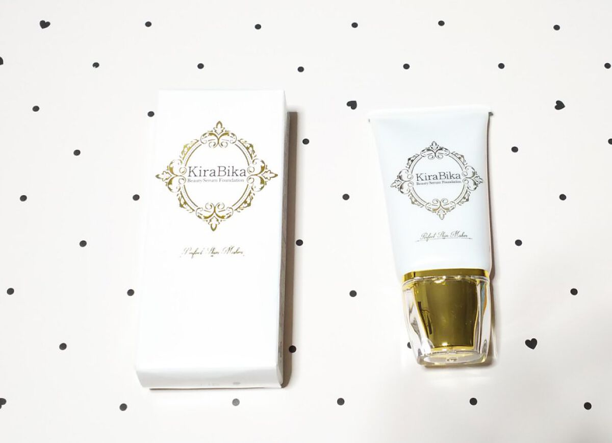 きらびか ビューティーセラムファンデーション/KiraBika/リキッドファンデーションを使ったクチコミ(1枚目)