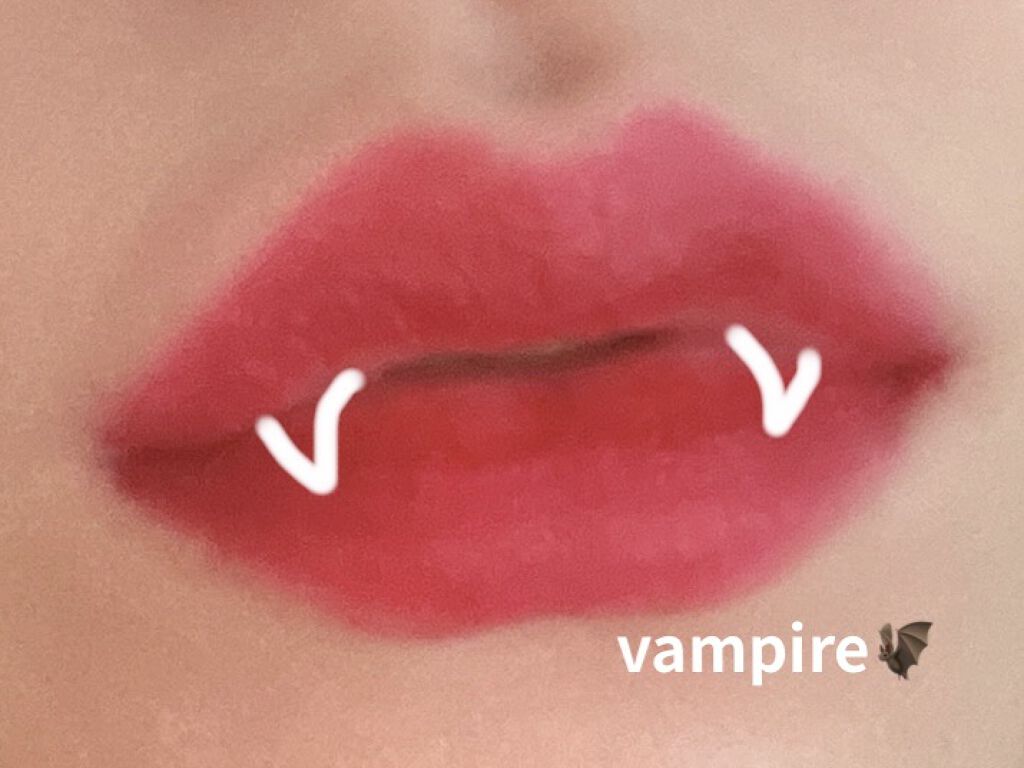 アーティスティックベルベットティント/A.BLACK/リップティントを使ったクチコミ（1枚目）