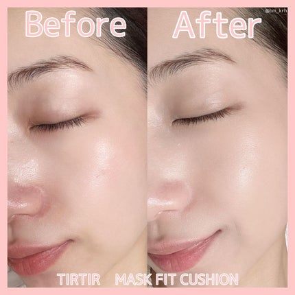 マスクフィットクッション/TIRTIR(ティルティル)/クッションファンデーションを使ったクチコミ(2枚目)
