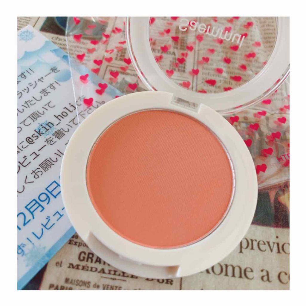 シングルブラッシャー/the SAEM/パウダーチークを使ったクチコミ(2枚目)