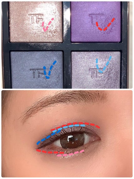 アイ カラー クォード/TOM FORD BEAUTY/アイシャドウパレットを使ったクチコミ(4枚目)