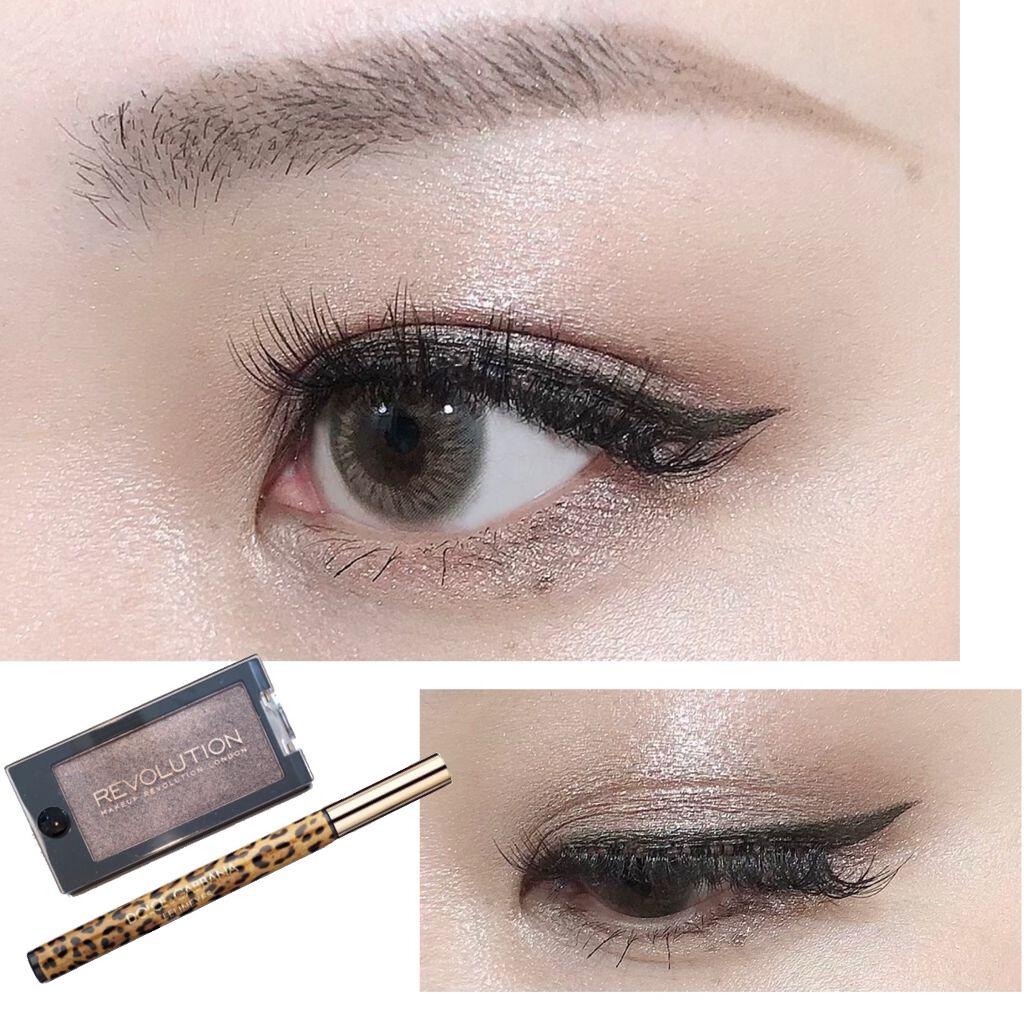 DOLCE&GABBANA BEAUTY フェリンアイズ アイライナー スティロ のクチコミ「.
#今日のメイク
#自分ウケメイク 

アイライナーシャキーーーンメイク✨
（いつもライナー.....」（1枚目）