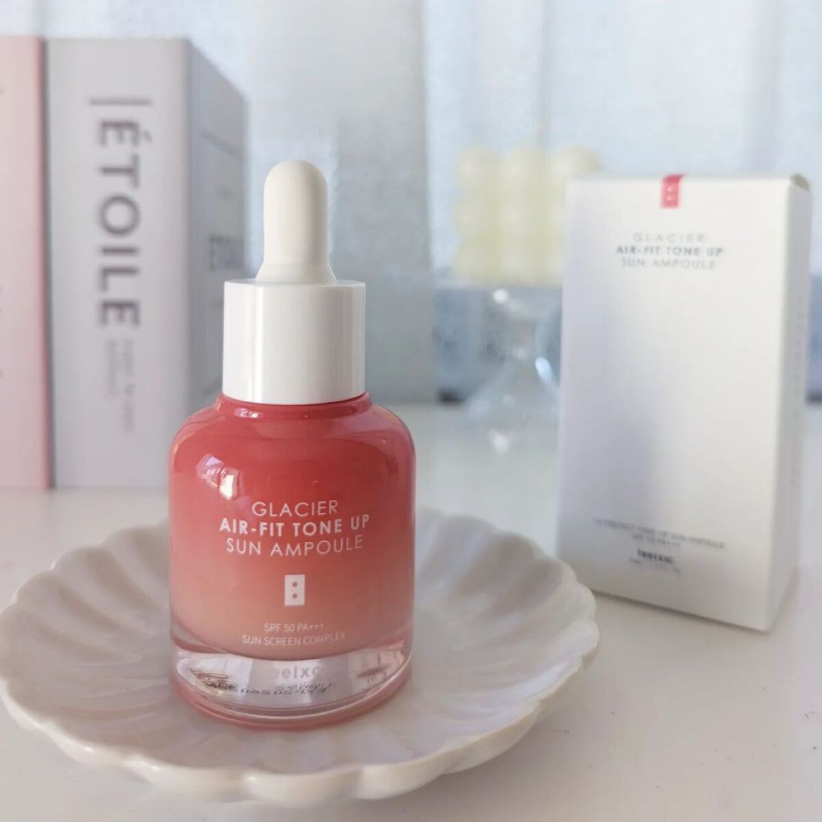 ピルソ グラシアエアフィットトーンアップサンアンプル SPF50 PA+++/feelxo/化粧下地を使ったクチコミ（2枚目）