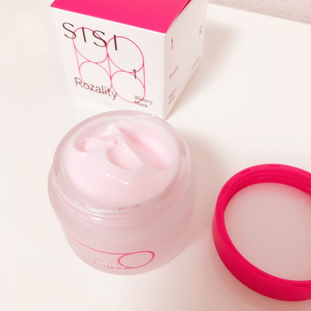ロザリティ ウォータリーマスク/SISI/フェイスクリームを使ったクチコミ（2枚目）
