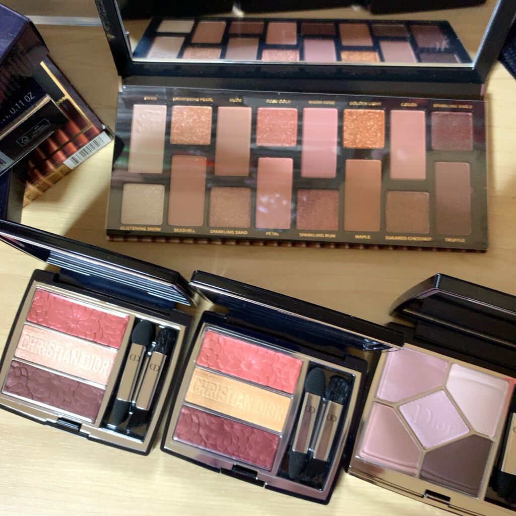 ボーン ディス ウェイ ザ ナチュラル ヌード アイシャドウ パレット/Too Faced/アイシャドウパレットを使ったクチコミ(2枚目)