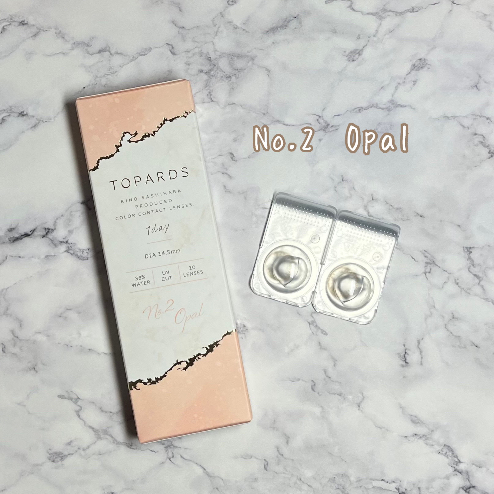 TOPARDS 1day オパール/TOPARDS/ワンデー（１DAY）カラコンを使ったクチコミ（2枚目）