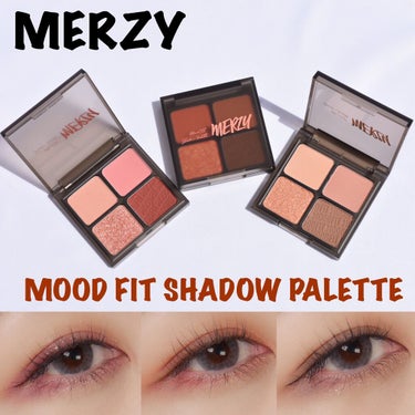 MERZY ムードフィットシャドウパレットのクチコミ「MERZY
MOOD FIT  SHADOW PALETTE

﻿
﻿
S1.AMUSING .....」（1枚目）