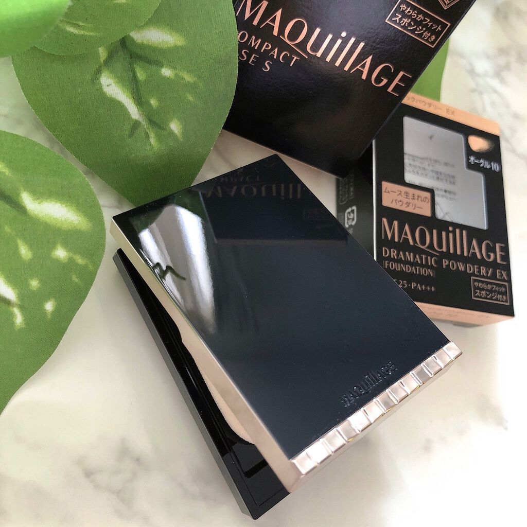 ドラマティックパウダリー EX/マキアージュ/パウダーファンデーションを使ったクチコミ(1枚目)