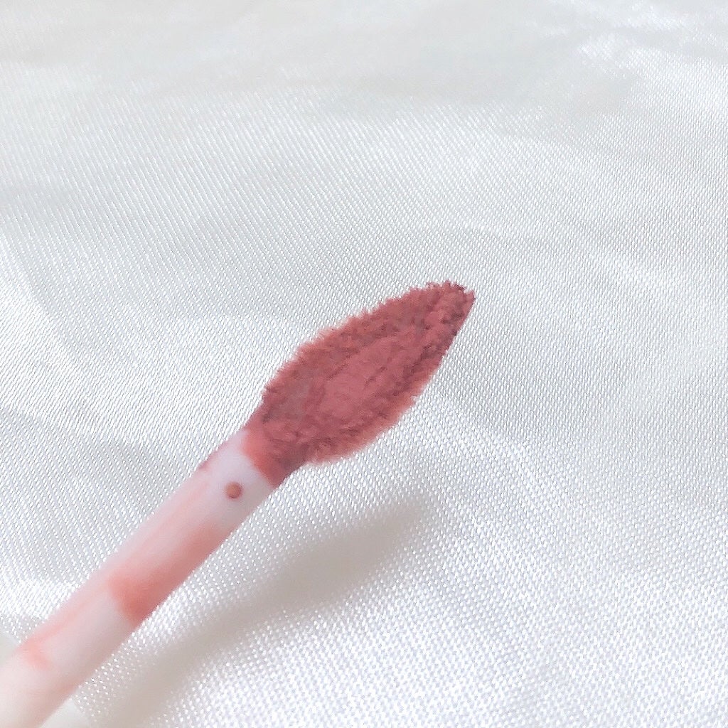 スーパーマットリップ&チークマッド/INTO U/口紅を使ったクチコミ(4枚目)