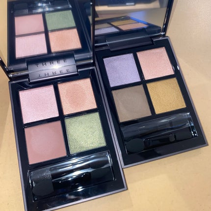 THREE スターゲージング アイシャドウクアッド/THREE/アイシャドウパレットを使ったクチコミ(2枚目)