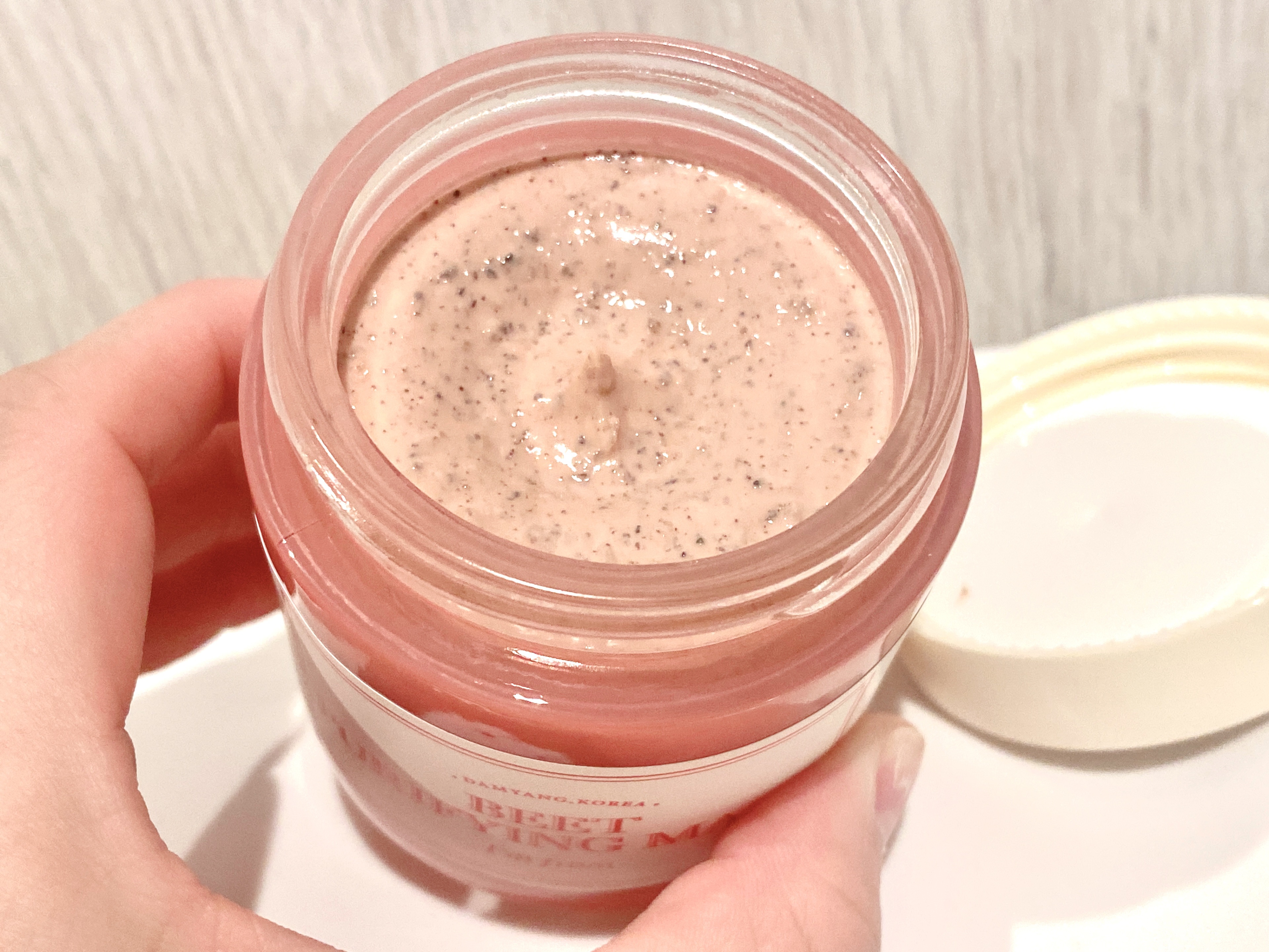 ビーツピュリファイングフェイスマスク/I'm from/洗い流すパック・マスクを使ったクチコミ（2枚目）