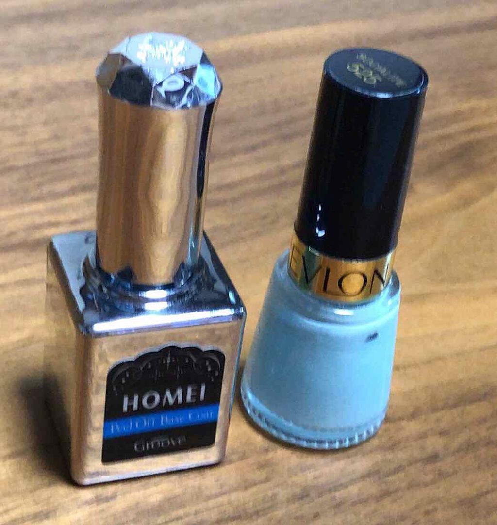 ピールオフベースコート/HOMEI/ネイルベースコートを使ったクチコミ（1枚目）