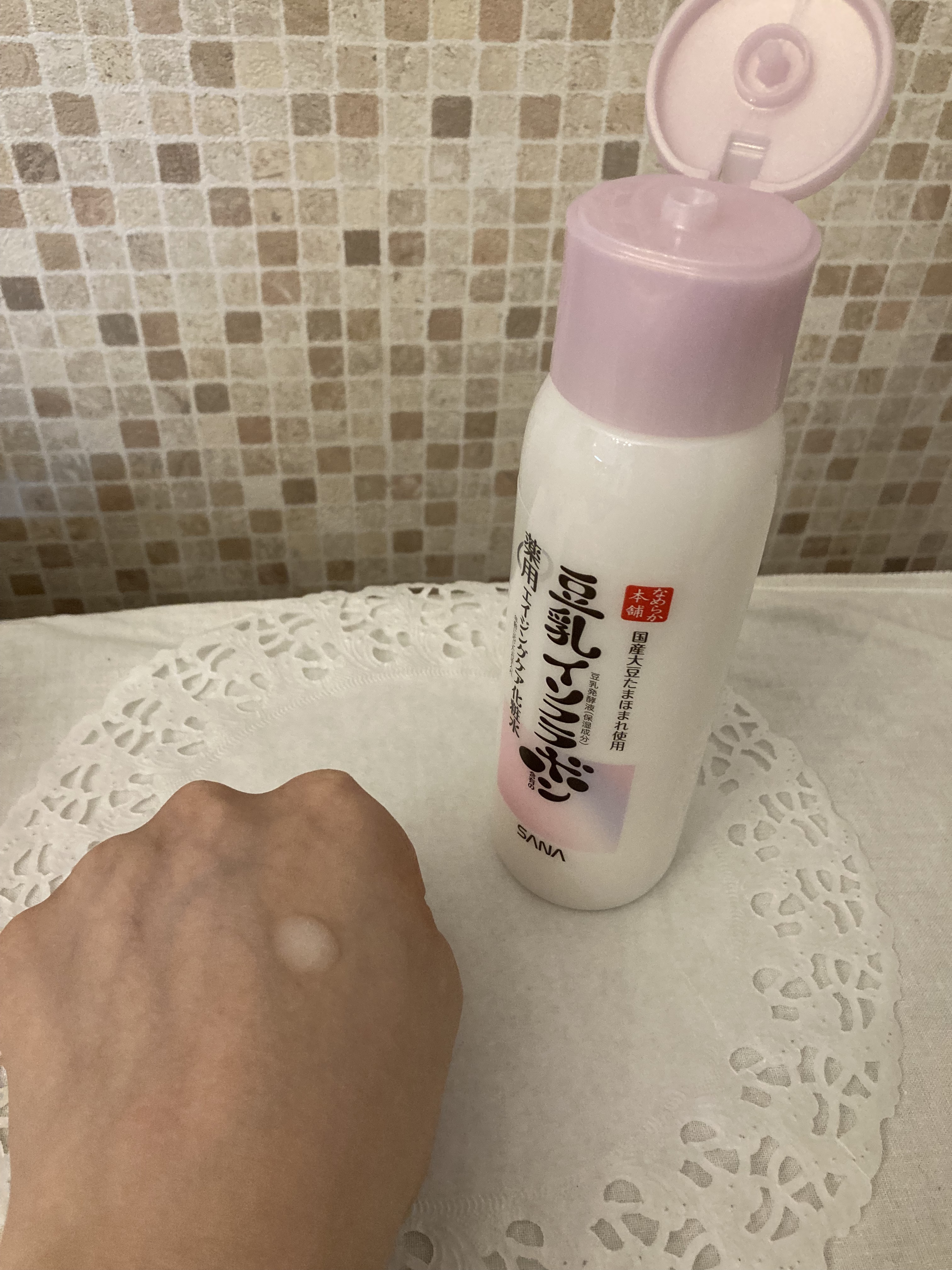 薬用リンクル化粧水 ホワイト/なめらか本舗/化粧水を使ったクチコミ（2枚目）