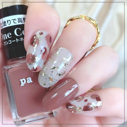 pa ネイルカラーワンコート ONE09/pa nail collective/マニキュアを使ったクチコミ(1枚目)
