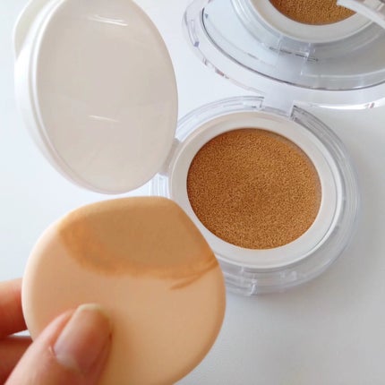 パーフェクトディープカバービーガンクッション/SHHOM/クッションファンデーションを使ったクチコミ(5枚目)