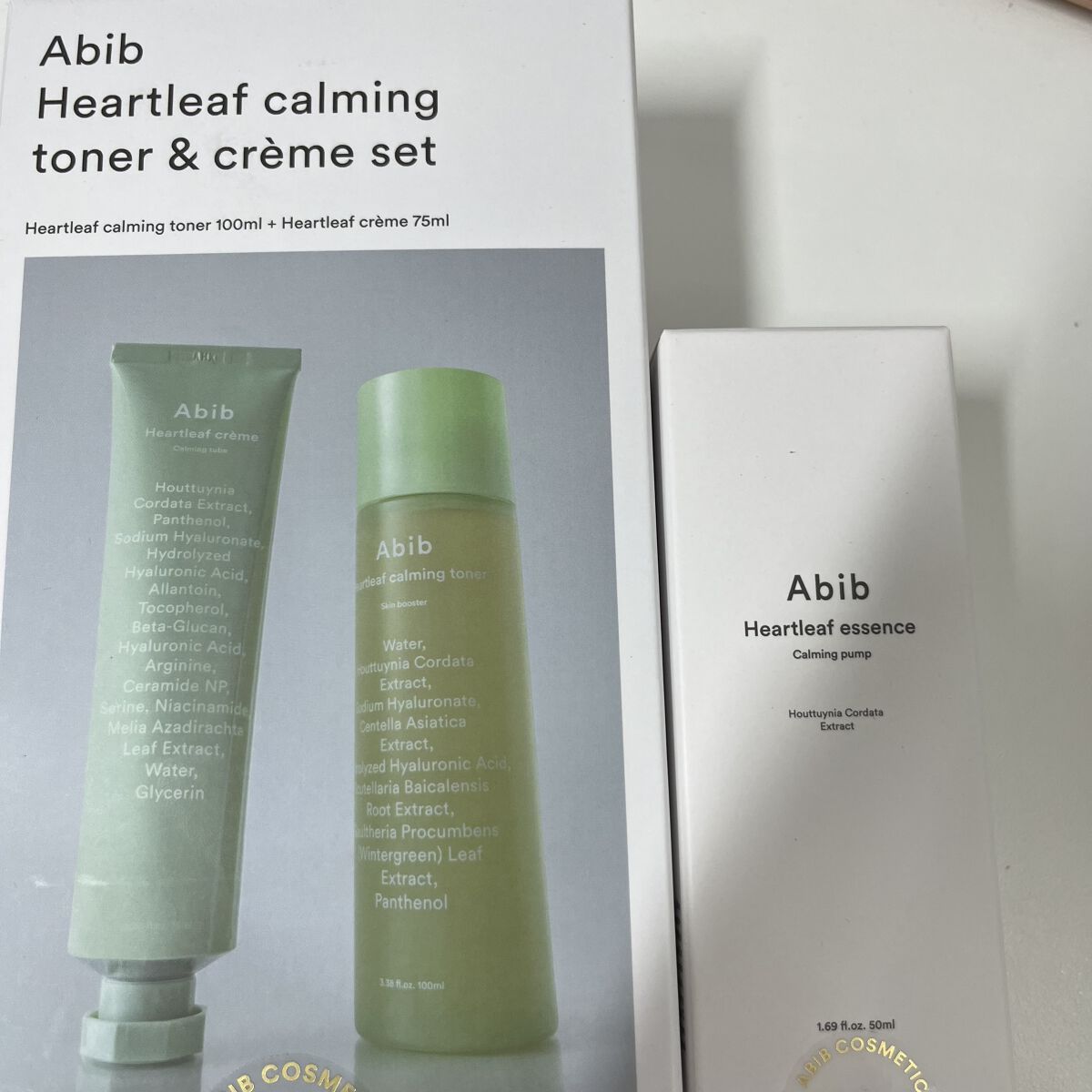 ドクダミトライアルキット/Abib /化粧水を使ったクチコミ（1枚目）