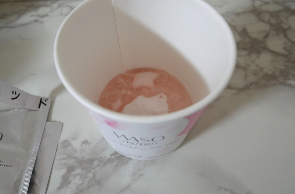  シルキー スムース さくらもち マスク/WASO/シートマスク・パックを使ったクチコミ（3枚目）