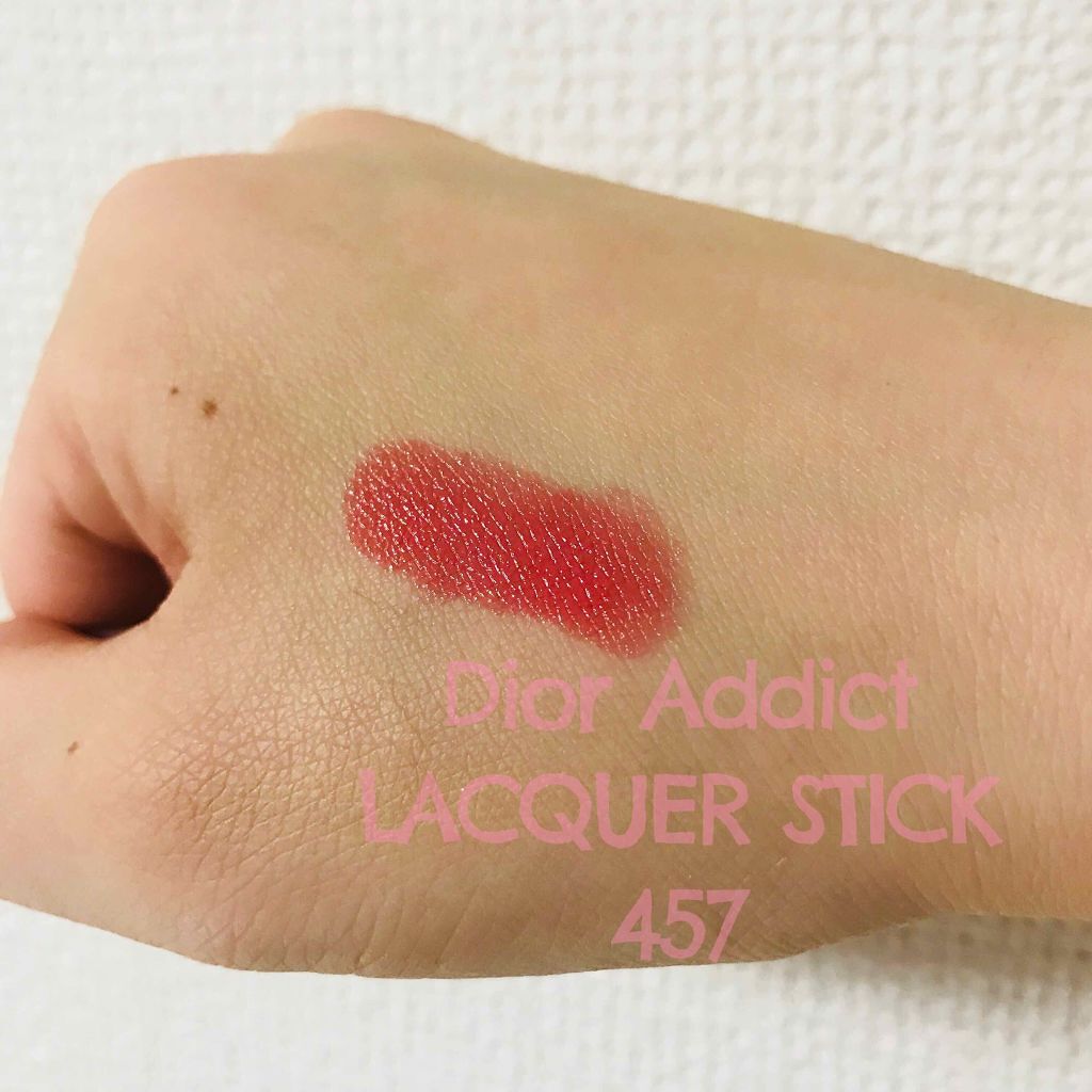 ディオール アディクト ラッカー スティック/Dior/口紅を使ったクチコミ(2枚目)