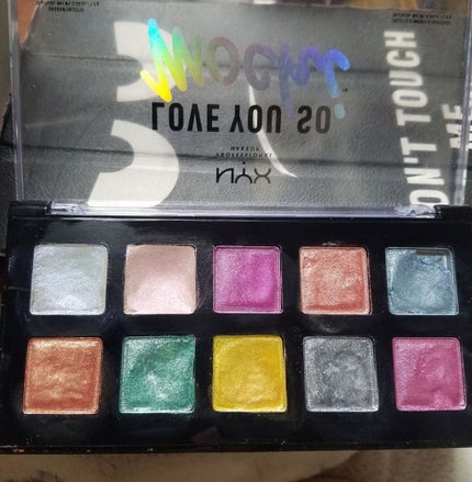 ラブ ユー ソー モッチ シャドウ パレット/NYX Professional Makeup/ジェル・クリームアイシャドウを使ったクチコミ(1枚目)