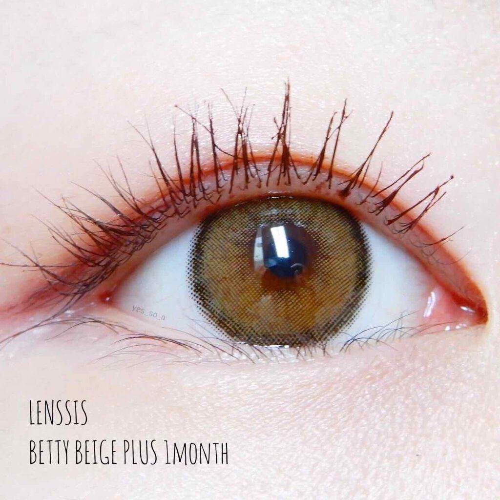 ベティーシリーズ/LENSSIS/カラーコンタクトレンズを使ったクチコミ(1枚目)
