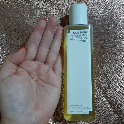 ナイアシンアミドグルタチオントナー/ONE THING/化粧水を使ったクチコミ(2枚目)