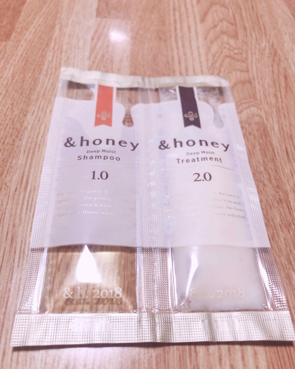 ディープモイスト シャンプー1.0/ヘアトリートメント2.0/&honey/市販シャンプーを使ったクチコミ(1枚目)