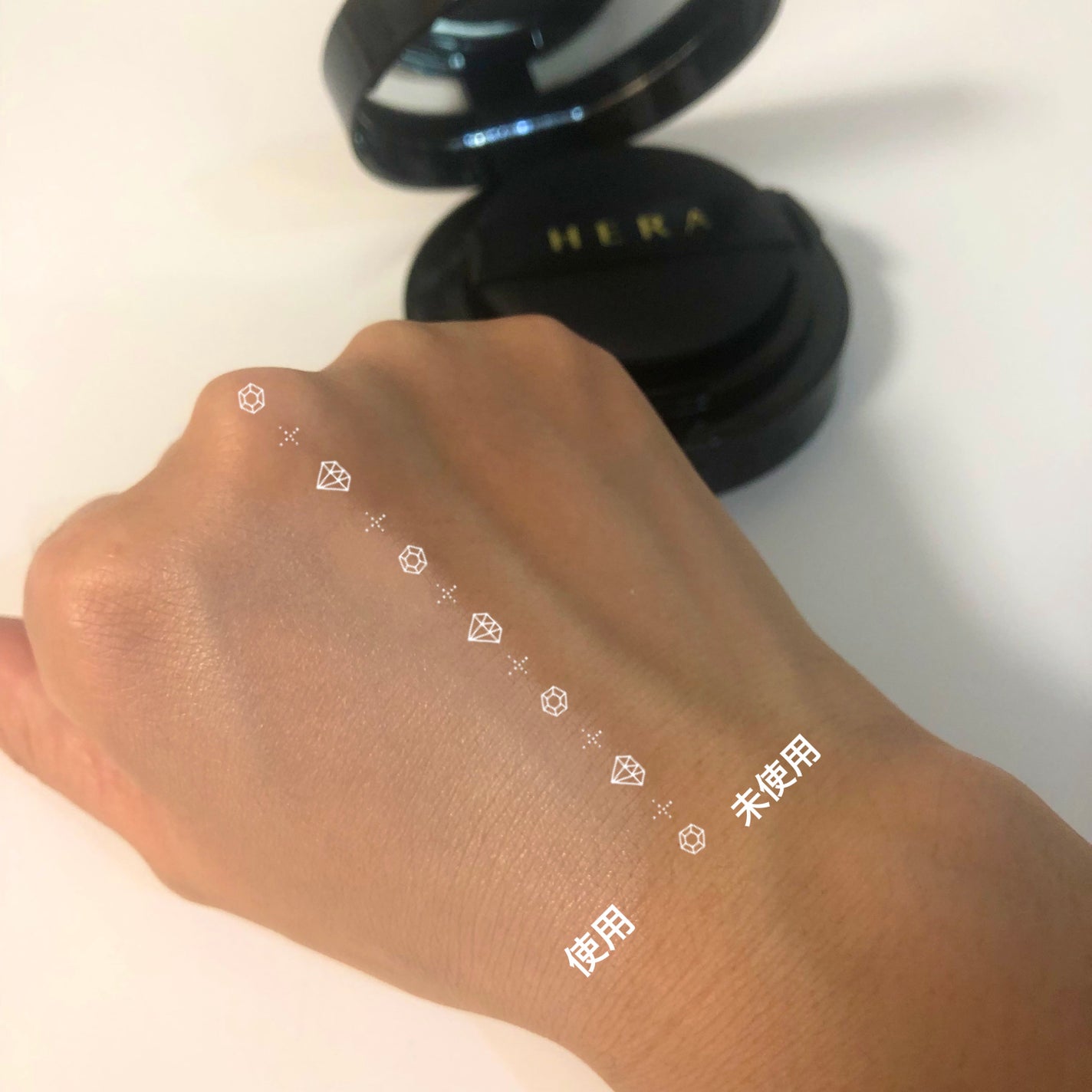 ブラック クッション/HERA/クッションファンデーションを使ったクチコミ(3枚目)