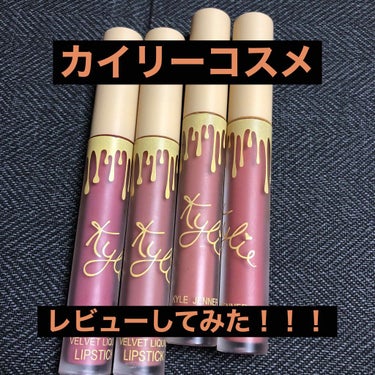 ベルベット リキッド リップスティック/Kylie Cosmetics/口紅を使ったクチコミ（1枚目）