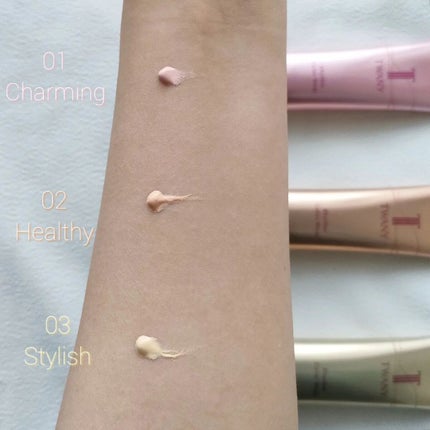 リズムカラーウェア/TWANY/化粧下地を使ったクチコミ(2枚目)