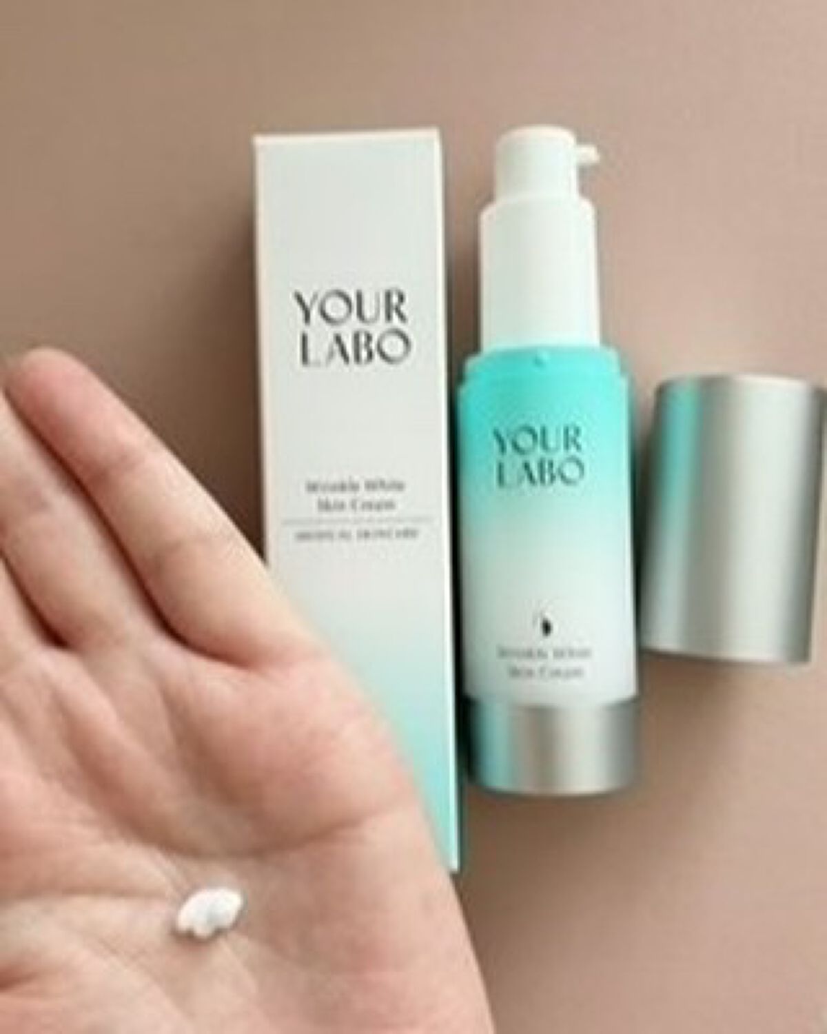 リンクルホワイト スキンクリーム/YOUR LABO /フェイスクリームを使ったクチコミ（3枚目）