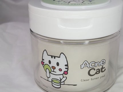 CLEAR TONER PAD/Acne Cat/化粧水を使ったクチコミ(1枚目)
