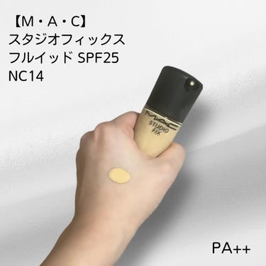 スタジオ フィックス フルイッド SPF 25/M・A・C/リキッドファンデーションを使ったクチコミ（2枚目）