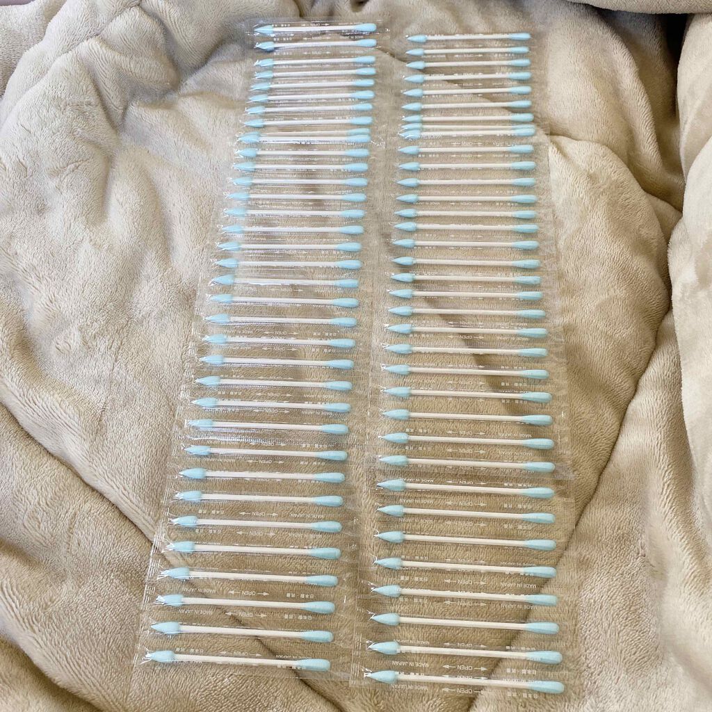 メイクめんぼう/DAISO/その他化粧小物を使ったクチコミ（2枚目）