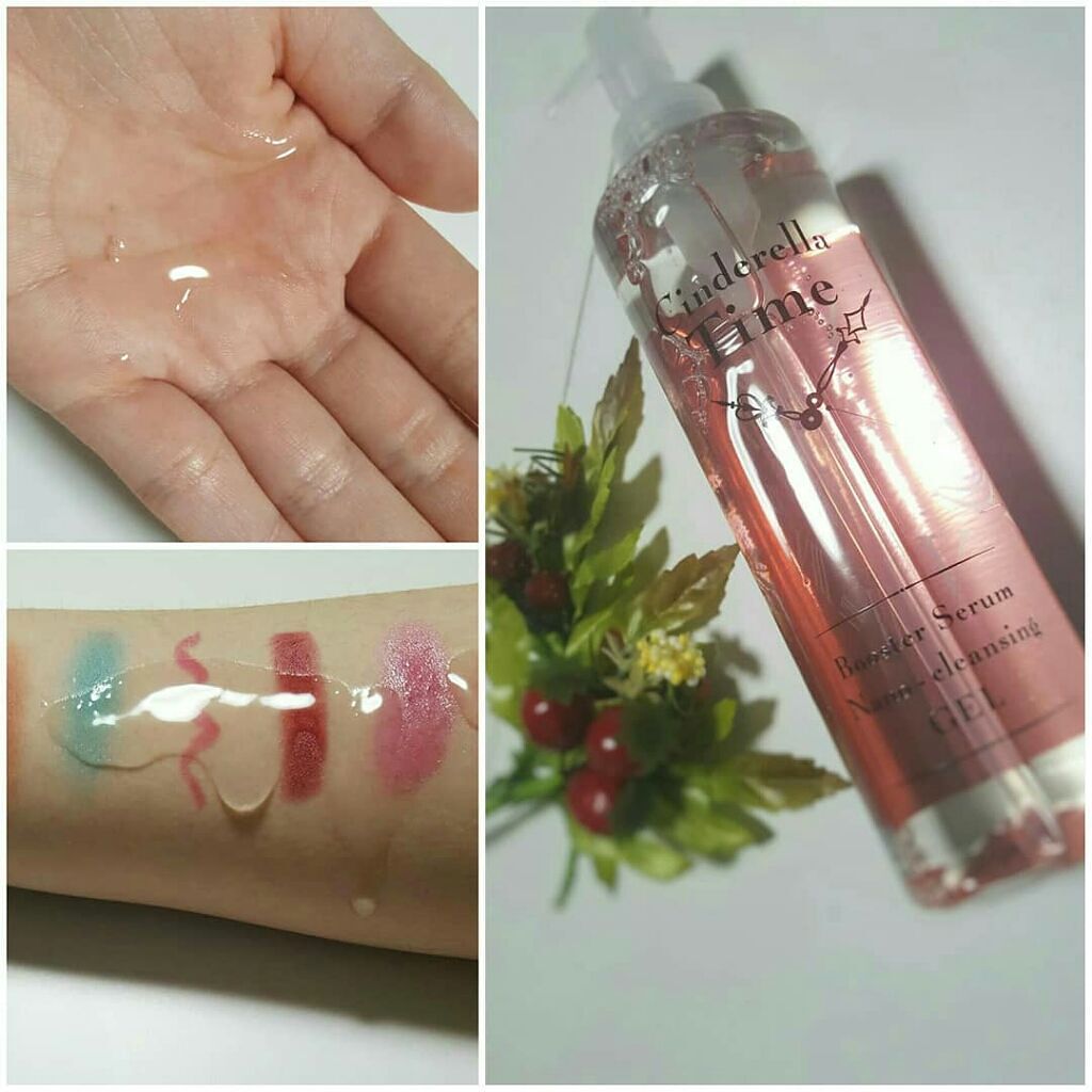 シンデレラタイム ブースターセラム ナノクレンジングゲル 敏感肌タイプ/True Nature/クレンジングジェルを使ったクチコミ（1枚目）